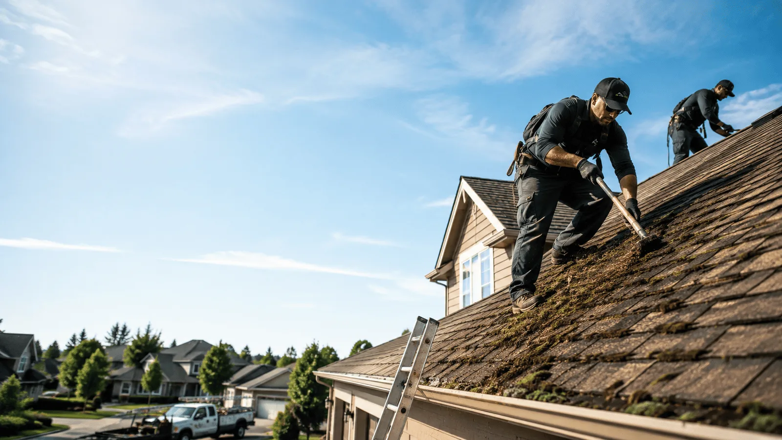Roof Moss Removal in Yale, MI near me